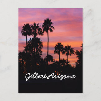 Soluppgång i Gilbert, AZ Vykort