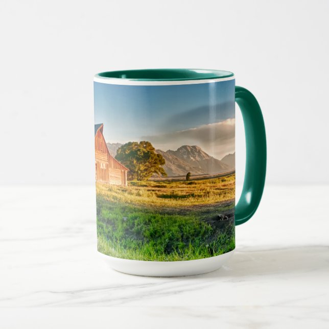 Soluppgång i Moulton Barn Mugg (Framsida höger)