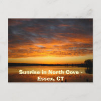 Soluppgång i North Cove - Essex, CT