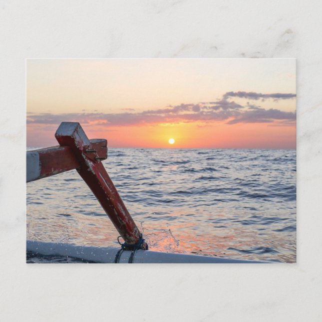 Soluppgång i Östersjön Vykort (Framsida)