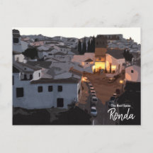 Soluppgång i Ronda, Spaniens vykort