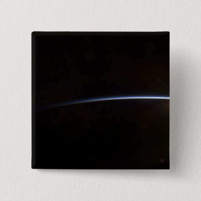 Soluppgång i rymden knapp (Framsida)