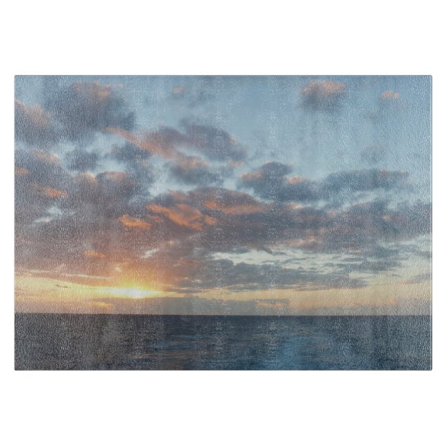 Soluppgång i Sea I Pastel-Sjölandskapet (Framsidan)