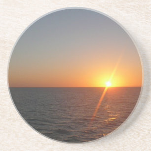 Soluppgång i Sea III Ocean Horizon-Sjölandskapet Underlägg