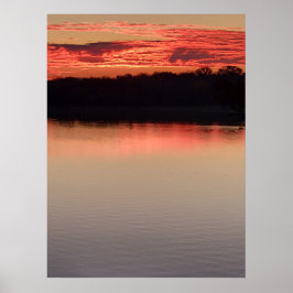 Soluppgång i Sjö Koronis Poster