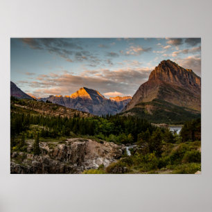 Soluppgång i Sjö Poster