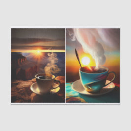 Soluppgång kaffe, sydvästlig känsla, Grand Canyon