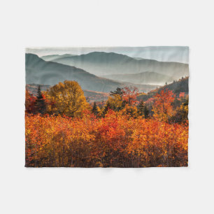 Soluppgång Kancamagus Highway Utsiktsplats New Ham Fleecefilt