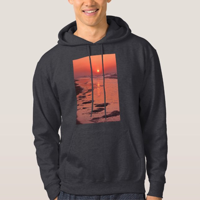 Soluppgång, låg tid. hoodie (Framsida)