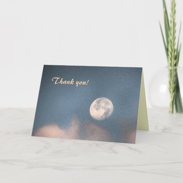 Soluppgång Måne Tack (Framsida)