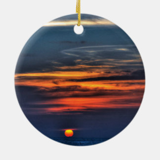 Soluppgång,Melbourne,Florida Julgransprydnad Keramik