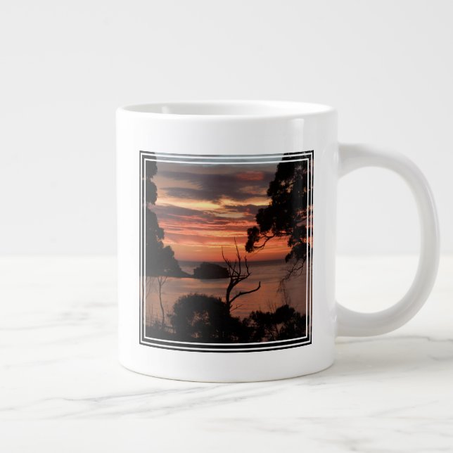 Soluppgång över Freycinet Np Jumbo Mugg (Höger)