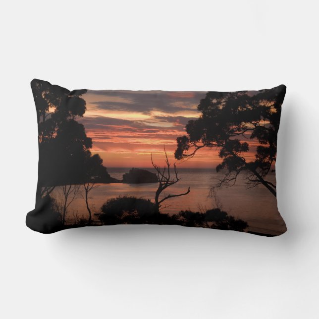 Soluppgång över Freycinet Np Lumbarkudde (Framsida)