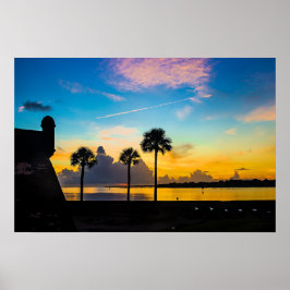 Soluppgång över Matanzas Bay Poster