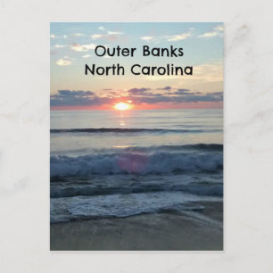 Soluppgång över North Carolina yttre Banker Vykort