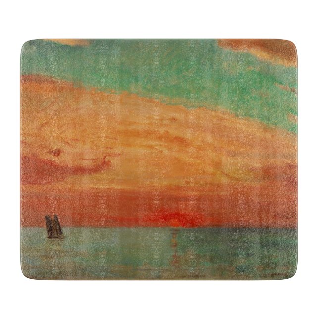 Soluppgång över Östran (Asiatisk konst) (Takeji) (Framsidan)