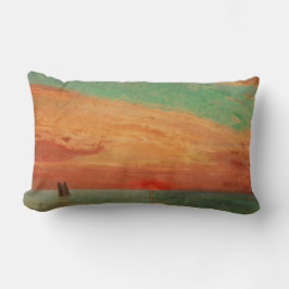 Soluppgång över Östran (Asiatisk konst) (Takeji) Lumbarkudde