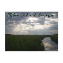 Soluppgång över Saltmarsch | Tybee Island, GA