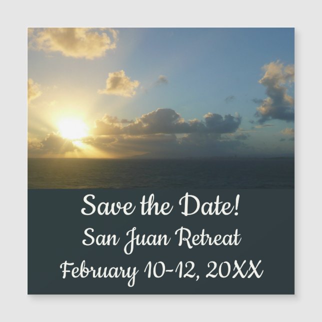 Soluppgång över San Juan II Puerto Rico (Framsida)