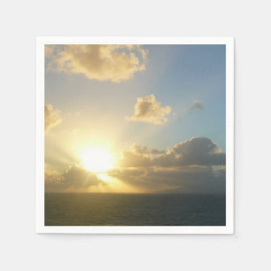 Soluppgång över San Juan II Puerto Rico Pappersservett