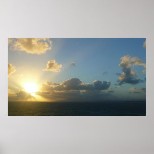Soluppgång över San Juan II Puerto Rico Poster