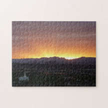 Soluppgång över St. George Utah Ligcape