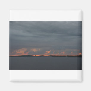 Soluppgång över svenska arkipelagen..JPG Magnet