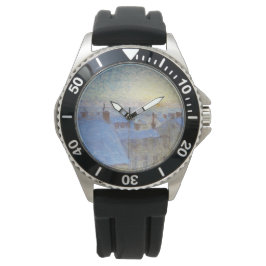 Soluppgång över taket (av Eugène Jansson) Armbandsur