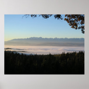 Soluppgång över Tatras Poster