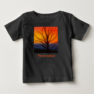 Soluppgång över Yellowstone nationalparkdesign Tee Shirt