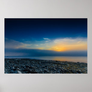 Soluppgång på Gouldsboro Bay, Maine Poster