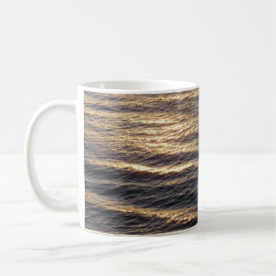 Soluppgång på havsbottenfotografi av Vatten Kaffemugg