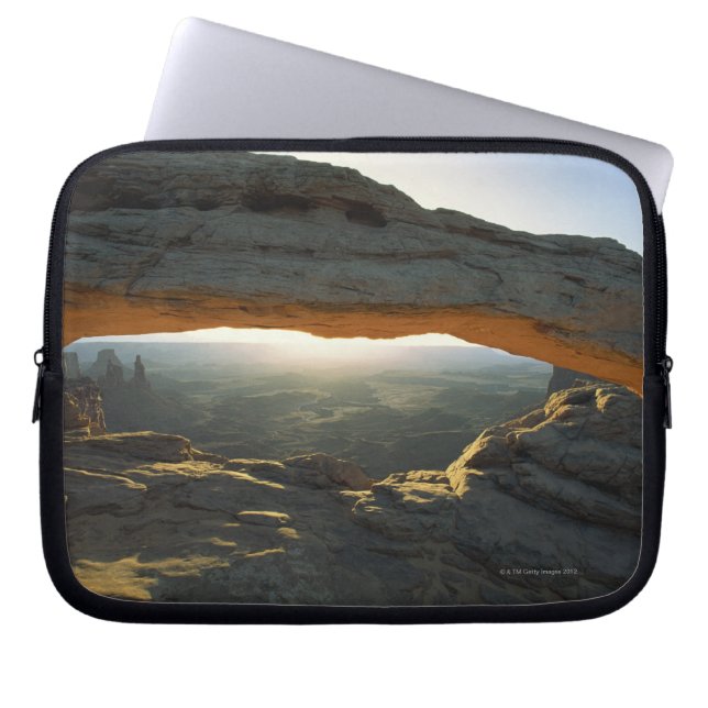 Soluppgång på Mesa-bågen Laptop Sleeve (Framsidan)