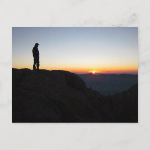 Soluppgång på Mt Whitney 2 - John Muir Trail Vykort