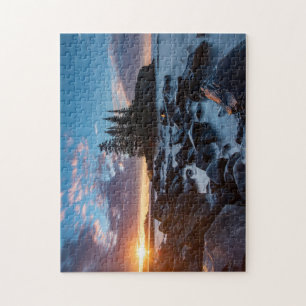 Soluppgång på Sjö Superior Puzzle Pussel