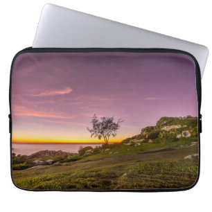 Soluppgång på stranden i Florianopolis Laptop Sleeve