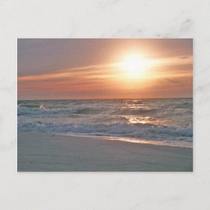 Soluppgång på vykort för Pensacola Beach