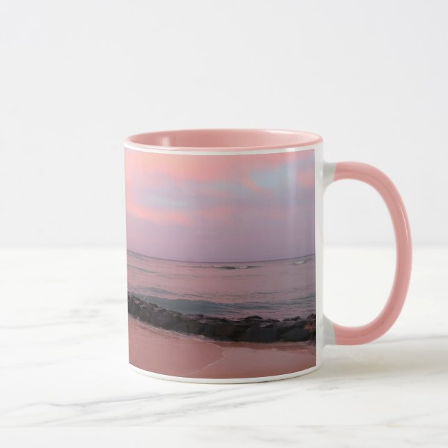 Soluppgång på Waikiki Beach Mugg (Höger)
