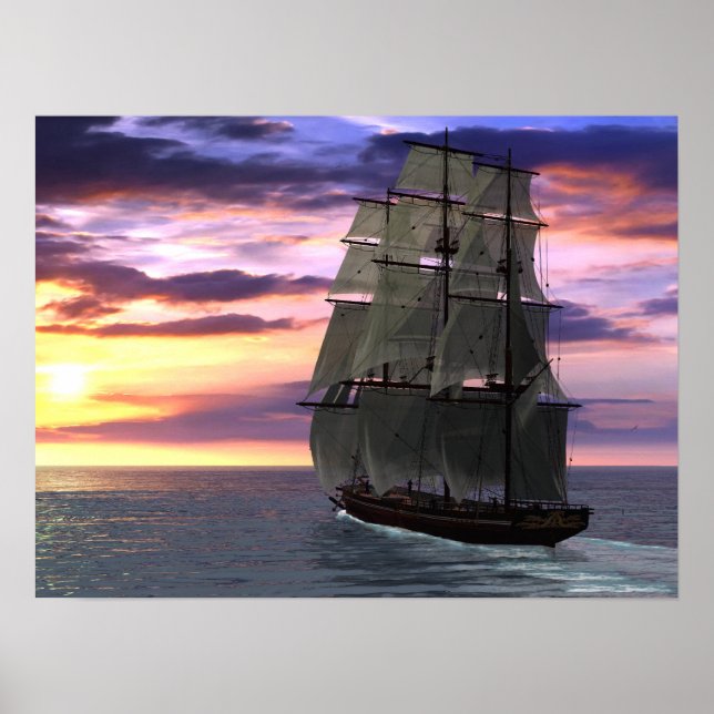 Soluppgång Poster (Framsidan)