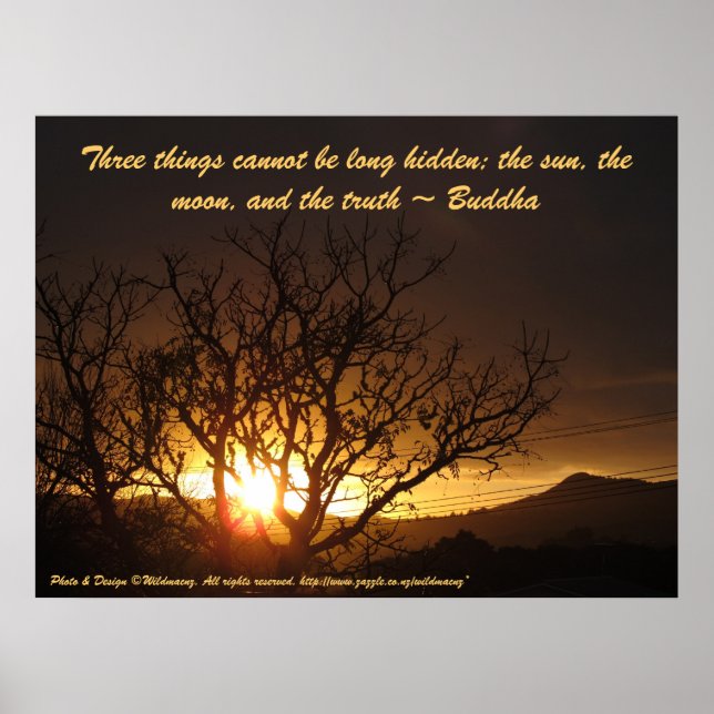 Soluppgång poster (Framsidan)