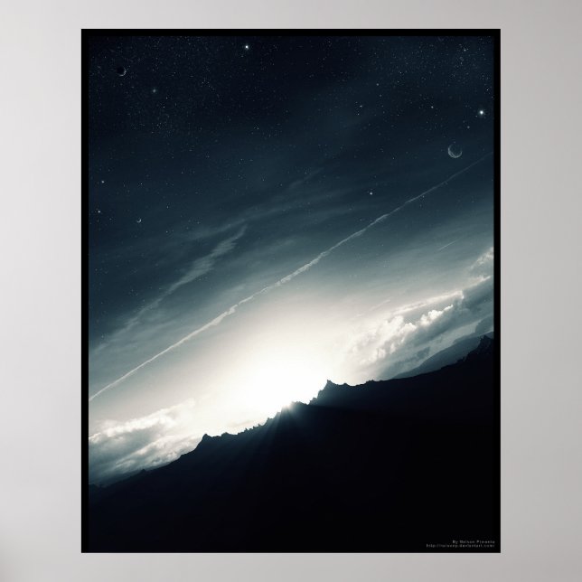 Soluppgång Poster (Framsidan)