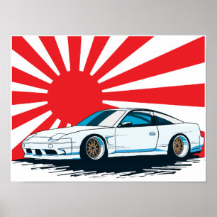 Soluppgång S13 Vector Poster
