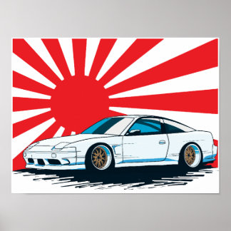 Soluppgång S13 Vector Poster