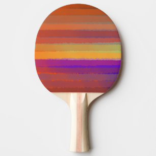 Soluppgång Saltvattenfärgspets i Färg Art Pingisracket