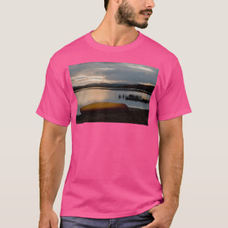 Soluppgång Sjö vid två floder Algonquin Park på T Shirt