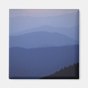 Soluppgång, södra Appalacherna, fantastiskt Magnet