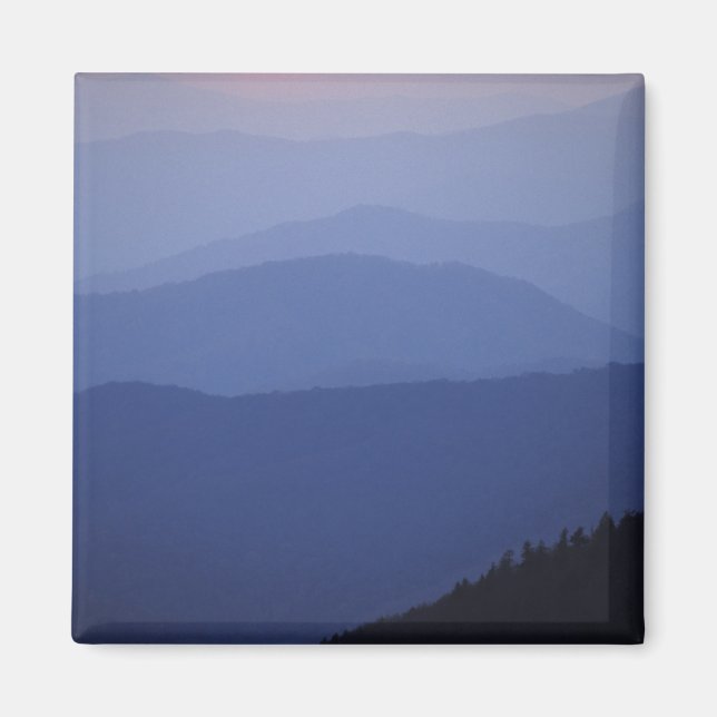 Soluppgång, södra Appalacherna, fantastiskt Magnet (Framsidan)