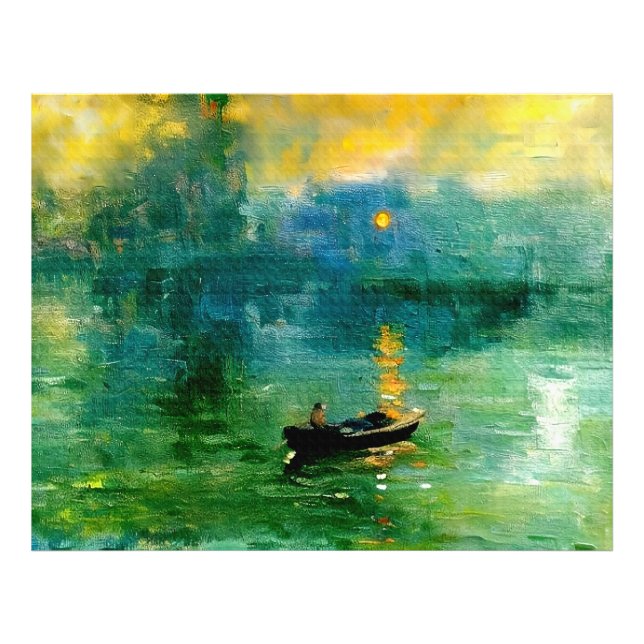 Soluppgång (Solei Levant) Fototryck (Framsidan)