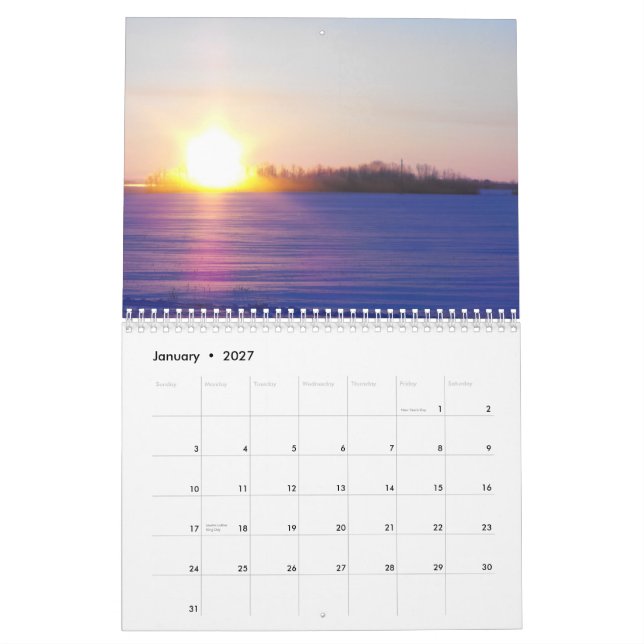 Soluppgång solnedgång, 2010 kalender (Jan 2027)