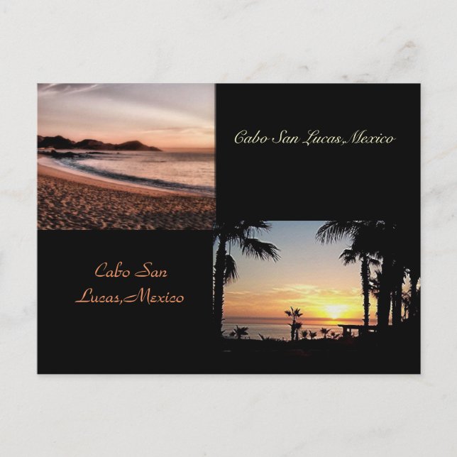 soluppgång,Solnedgång i skåpet är ett vackert vyko Vykort (Framsida)